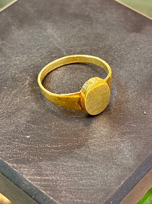 gold ring simple design