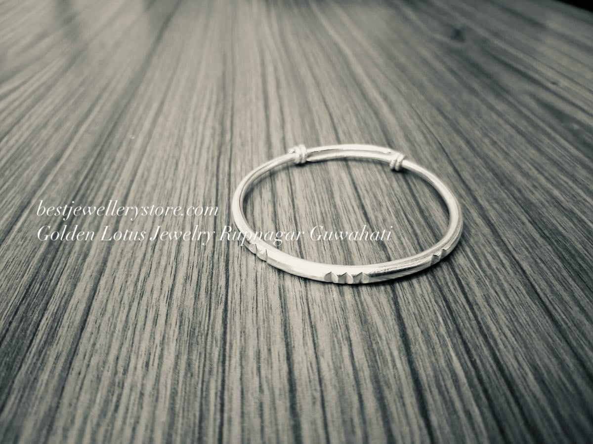 pure silver bangle 21 gms