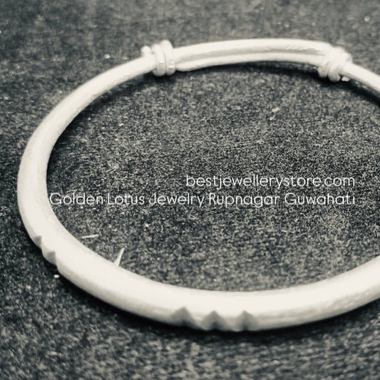 pure silver bangle 21 gms